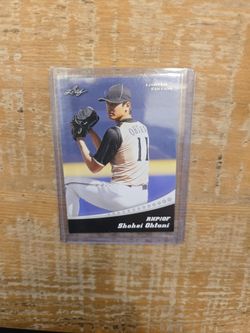 Shohei Ohtani Leaf Rookie Card
