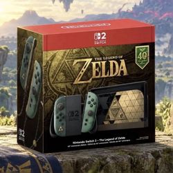 Nintendo Switch™ 2 - The Legend of Zelda™ – 40th Anniversary Edition