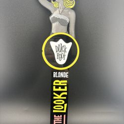 Duck Foot The Looker Blonde Beer Tap Handle.