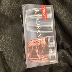 Bodum 2 Kvadrant 12 oz glasses