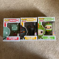 *LOT* Of 3 POP Games Fortnite Character’s.