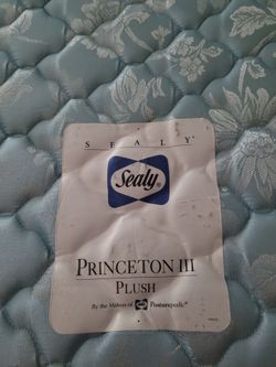 Twin Sealy Princeton III Plush Mattress