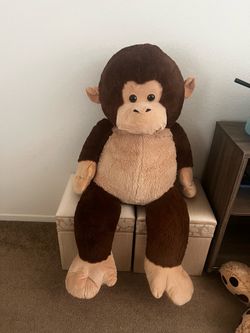 Large Plush Stuffed Animals - Monkey, Giraffe, Bear, and Panda