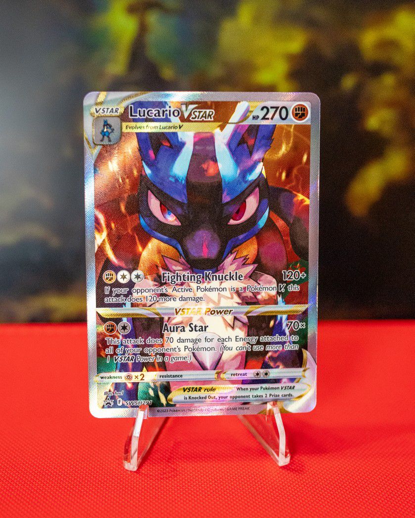 Lucario Vstar - Pokemon Card