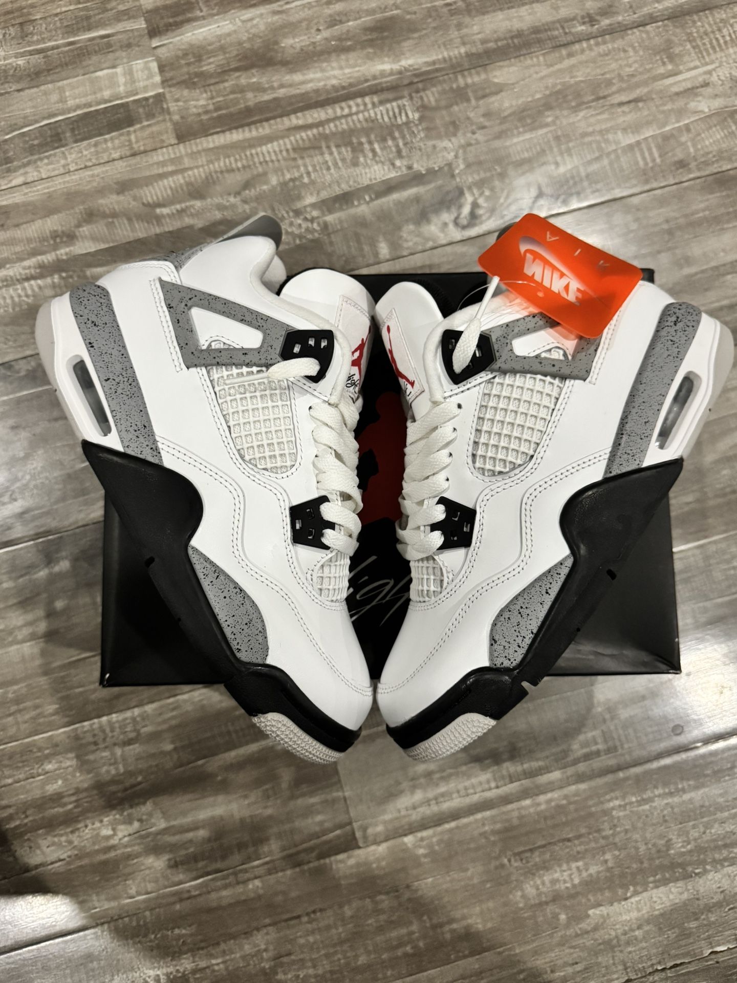 Air Jordan 4 Retro White Cement sz 6.5y