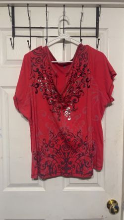 Hot pink graphic t shirt
