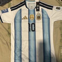 🔥Argentina Messi 2026 World Cup Home Fan Version Jersey🔥.