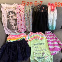 Girls Clothing Bundle Sizes 6-8