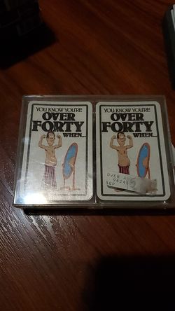 OVER FORTY WHEN.... CARD