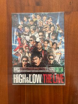 High & Low The Live Box DVD Blu-Ray and Photo Book