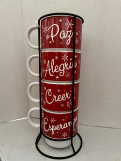 4 Mugs/tazas