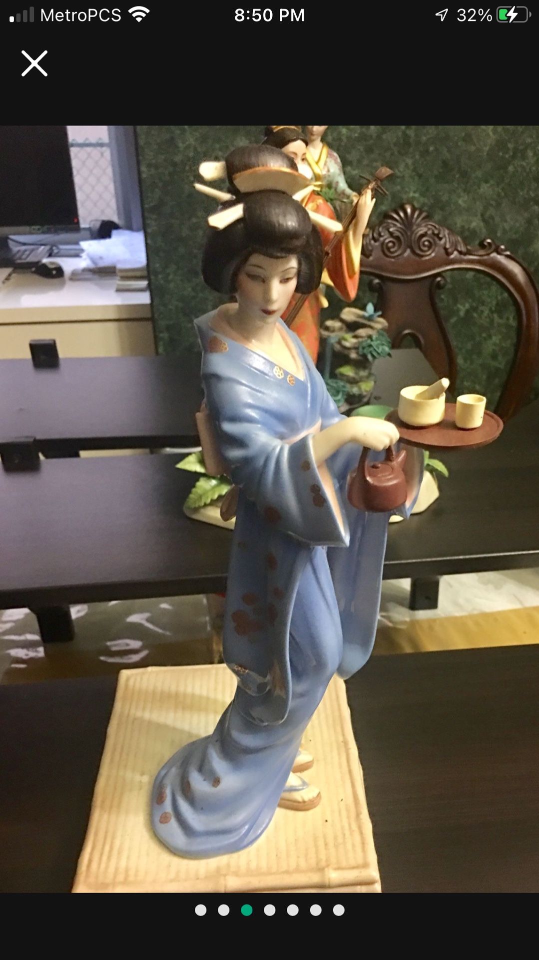 TAMIKO Japanese Geisha By MANABU SAITO The Princess of the LOTUS ( Collectible)