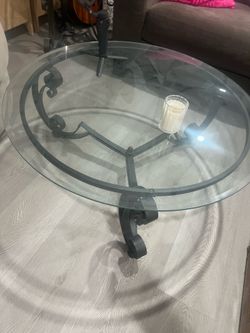 Living room table set