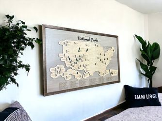NATIONAL PARK Travel Map