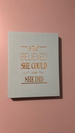Typography framed canvas wall art
