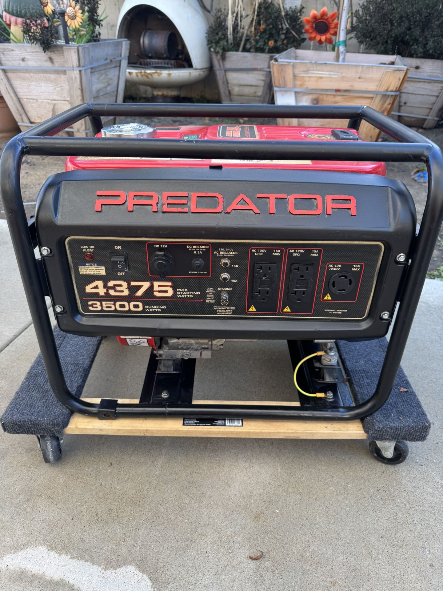 Predator 4375 Generator