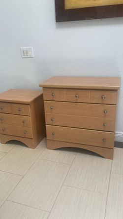 Small Chest and Nightstand