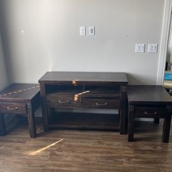 Entertainment System With End Tables For Sale!!!