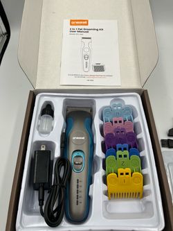 2-in-1 pet grooming kit