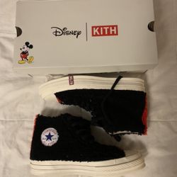 Kith X Disney Converse Size 7.5m 9.5 w 