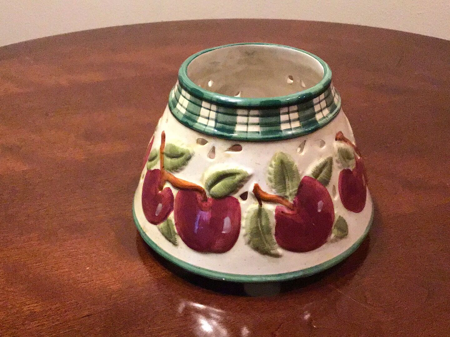 Apple Candle Holder