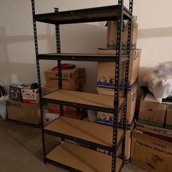 Garage Shelves (72H--W35--16D)