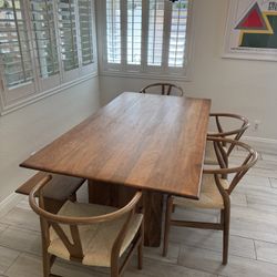 Wishbone Style Dining Room Chairs 