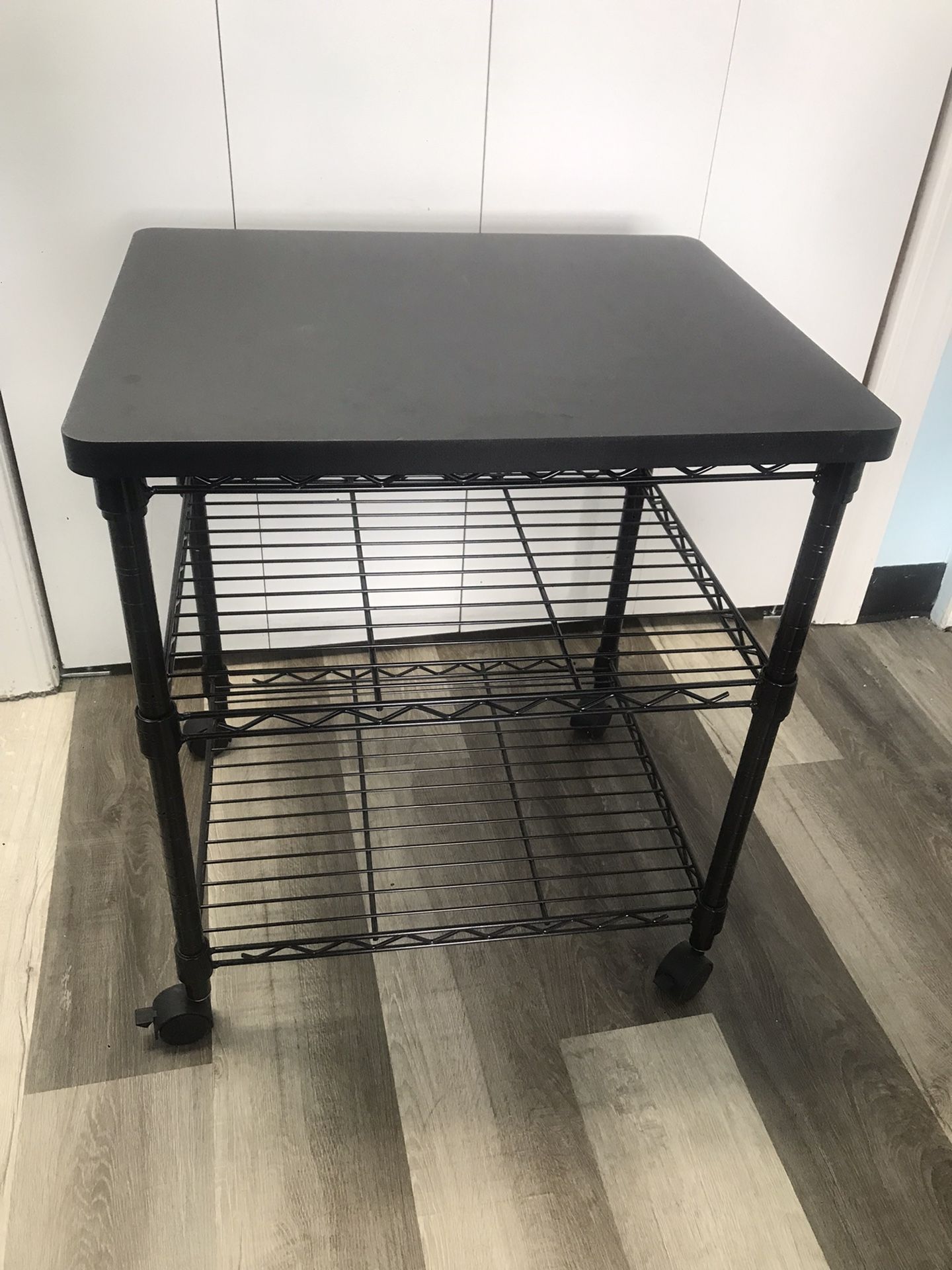 Printer Stand 3 Tiered Side Desk