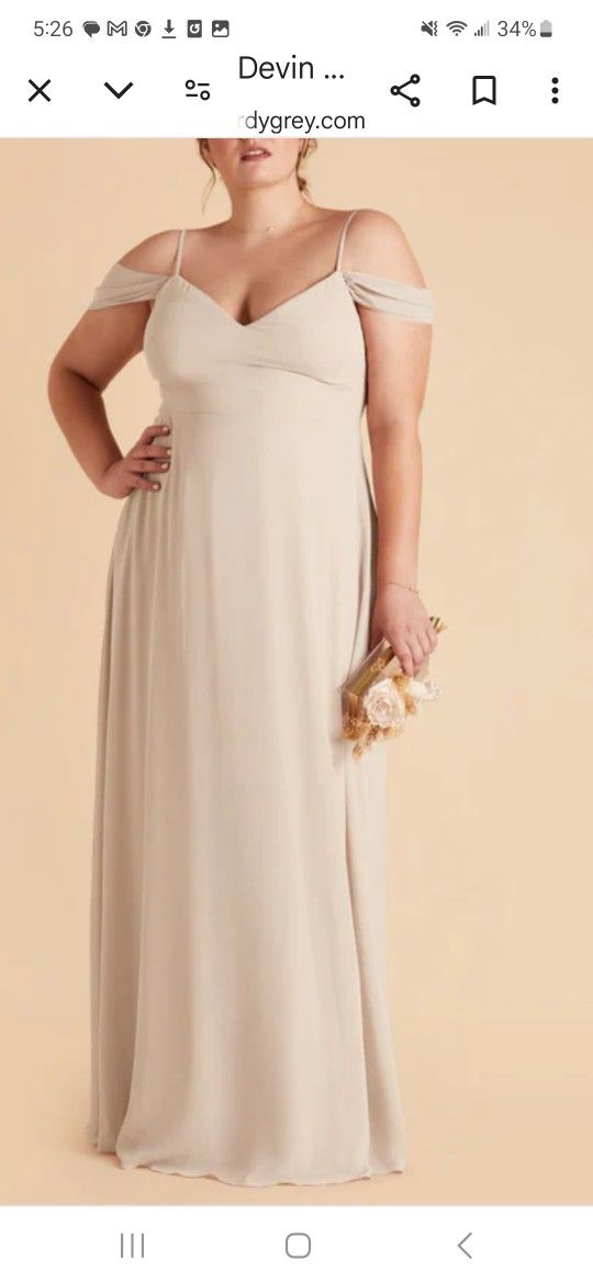 Beautiful Birdy Grey Bridesmaid/wedding Dress