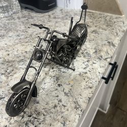 Vintage Scrap Metal Chopper Bike