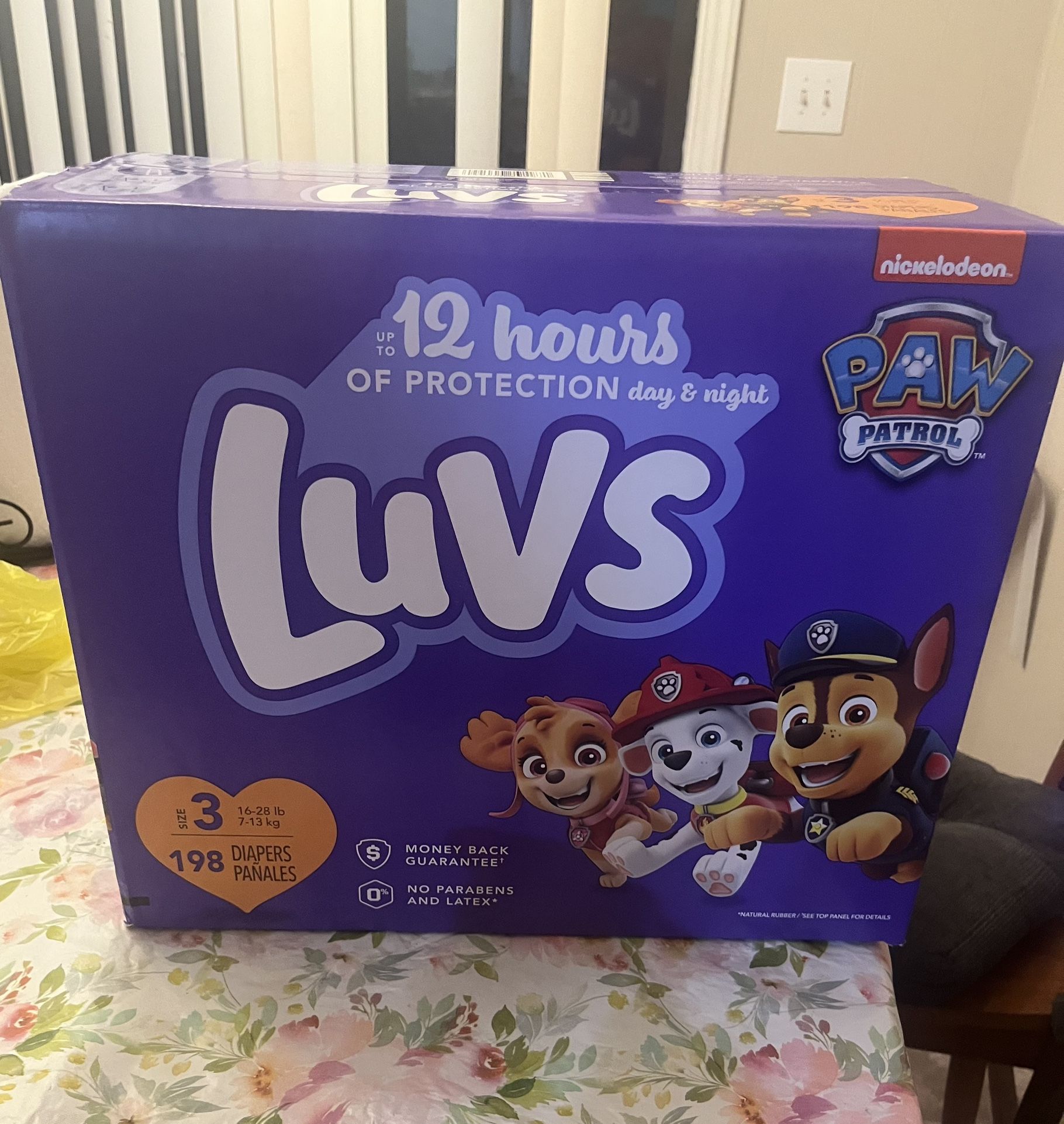 Luv Diapers Size 3