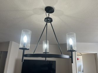 Light Fixture 20” Diameter By 25.5” Tall