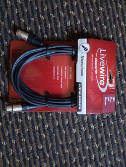 15ft XLR Microphone Cable