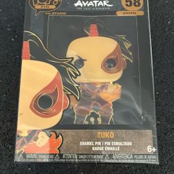 Funko POP! PIN: Nickelodeon Avatar - Zuko Enamel Pin (#58), *NEW* 