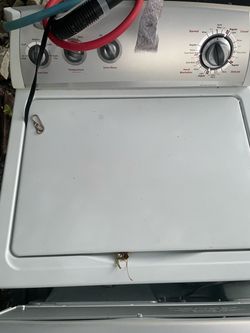 Washer and dryer