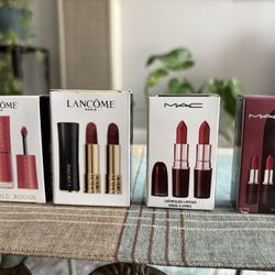 Mac & Lancome Mini Lipsticks 