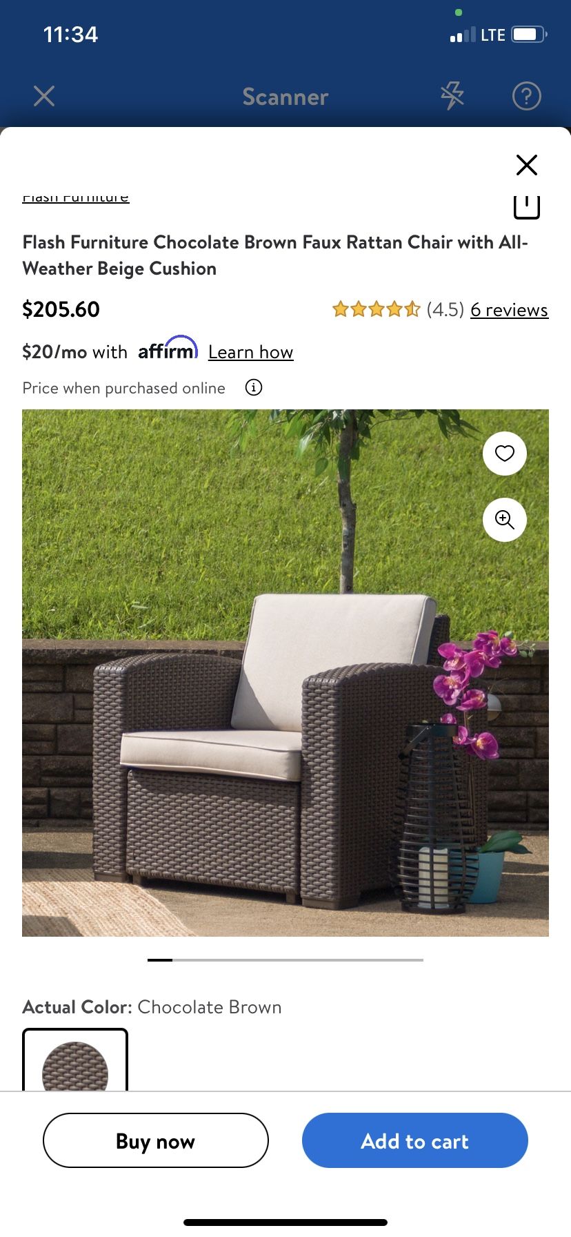 Outdoor Sofa Chair 