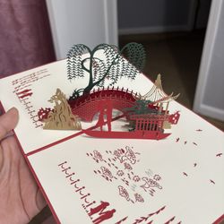 3D pop-up greeting card