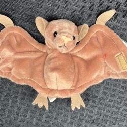 1996 Ty Beanie Baby Batty the Bat (ERRORS)