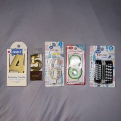 Assorted Birthday Candles