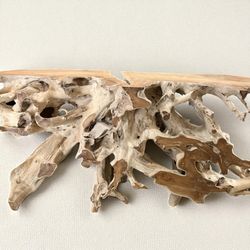 40” height 79”-20”top Teakroot Solid Wood Console Entryway Table 