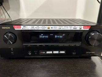 Denon AVR X1700H 7.2 RECEIVER IN EXCELLENT CONDITION