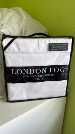 4 piece sheet set for TW/XL bed