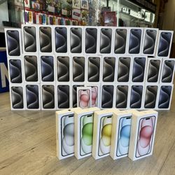 iPhone 15, 15 Plus, 15 Pro & 15 Pro Max Available (Unlocked)