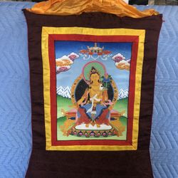 Tibetan Hand Painted Thangka 