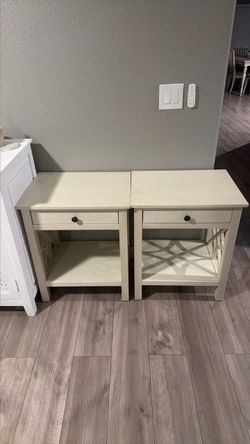 Nightstand and table