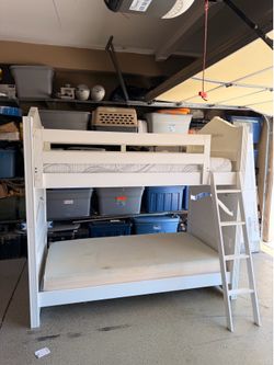 Kids' bunk bed.