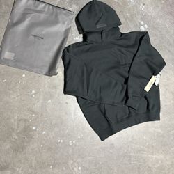 Black Essentials Hoodie 