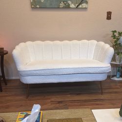 Brand New White Loveseat/Couch
