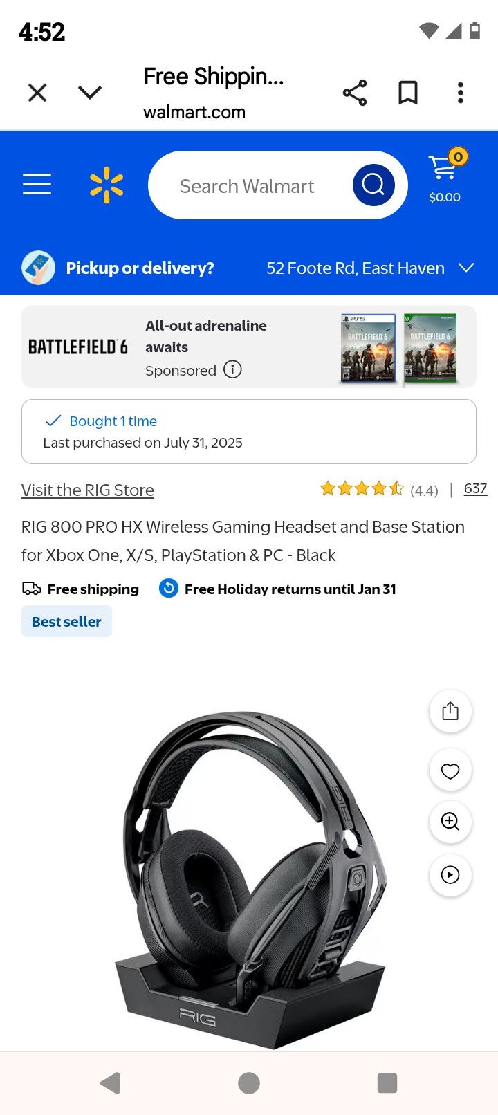 Rig 800 Pro Hx Headphones  Wireless 